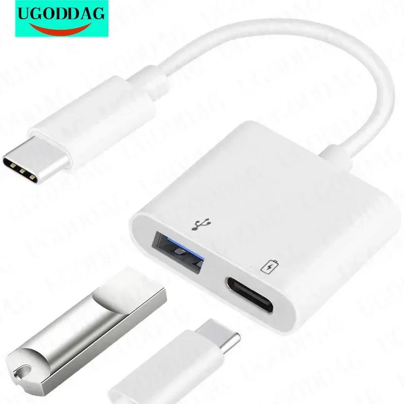 CŸ OTG , USB C to USB , PD  Ʈ,  ȼ 4XL  ũĳƮ  TV , 2  1